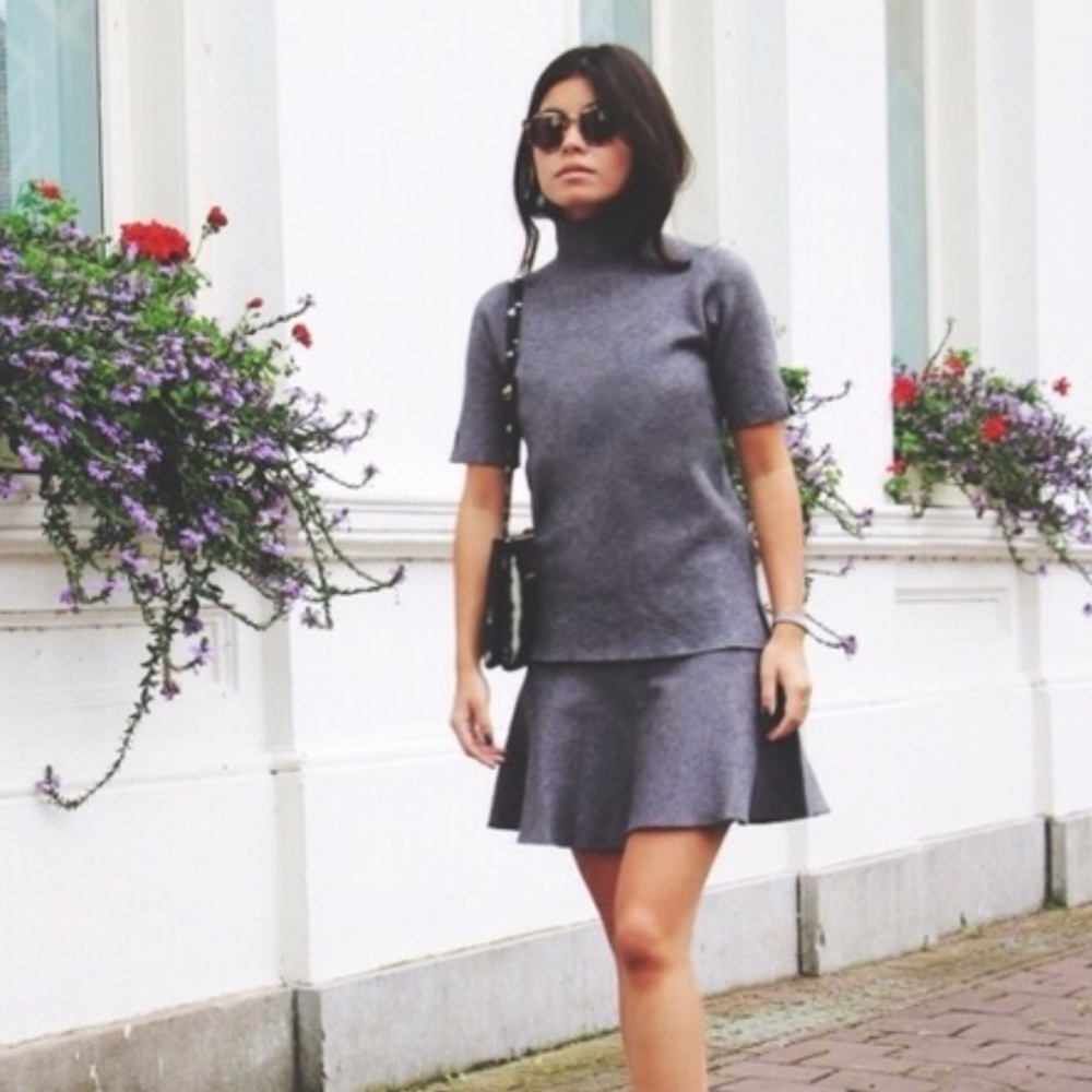 Zara Knit top and skirt set